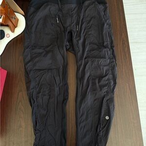 Lululemon Dance Studio Black Pants Ankle Length